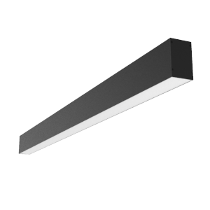 Светодиодный светильник VARTON X-line для сборки в линию 30 Вт 4000 К 1494x63x100 мм RAL9005 черный муар